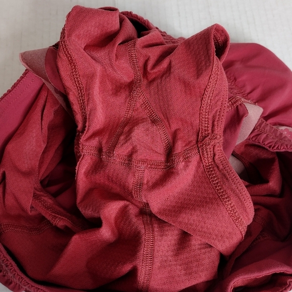 Lululemon Free Spirit Fireside Lined High Rise Active Running Athletic Shorts - Picture 10 of 15